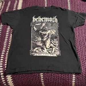 Behemoth band shirt -Black Graphic T-Shirt